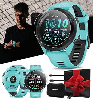 GARMIN FORERUNNER 265S GPSウォッチ Garmin Forerunner® 265S | Smaller-Sized Running Watch